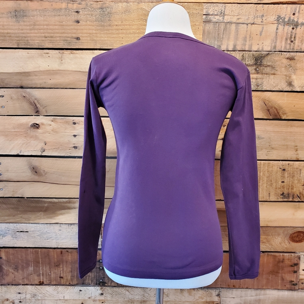 Vintage '03 "Paul Weller" (The Jam) purple long sleeve v-neck concert t Size L - Picture 4 of 5